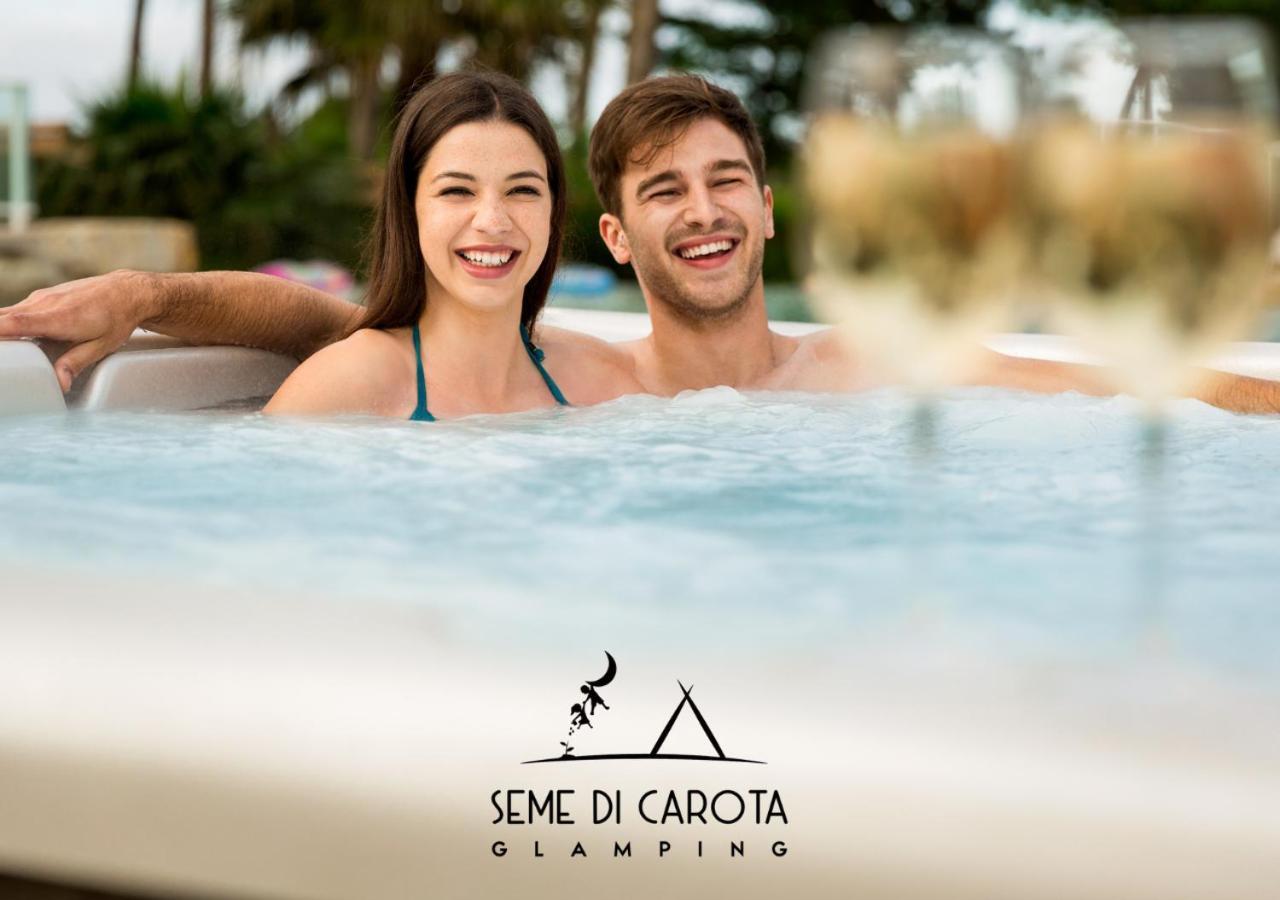 I Sicomori - Seme Di Carota - Glamping E Appartamenti Con Piscina A 사투르니아 외부 사진